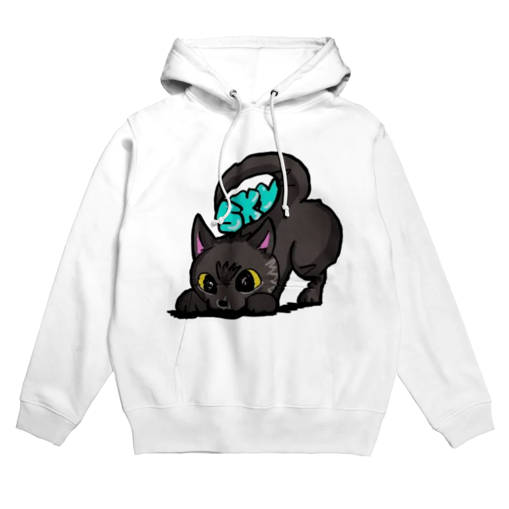 S.taro のスカイ Hoodie