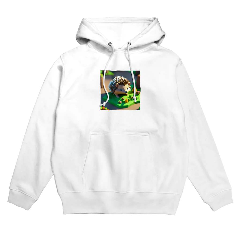 himatoroのマイクラ的なハリネズミ Hoodie