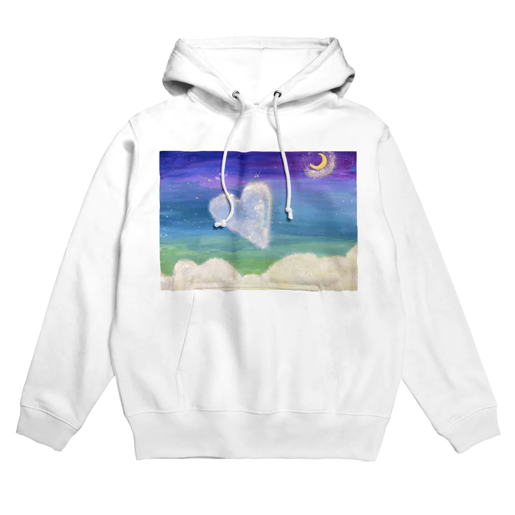  MIRACLE MOONの夜空にきゅんっ Hoodie