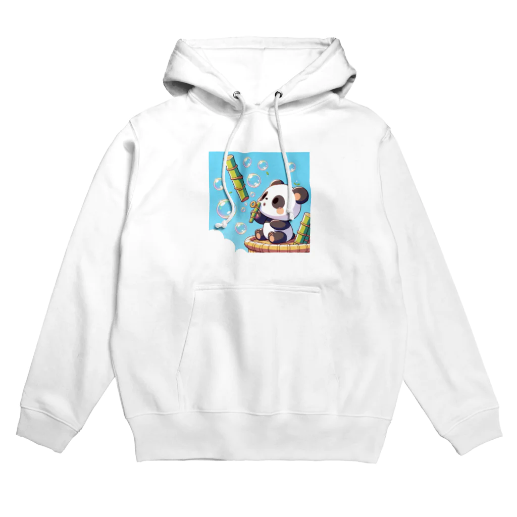 ぷにぷにのシャボン玉パンダくん Hoodie