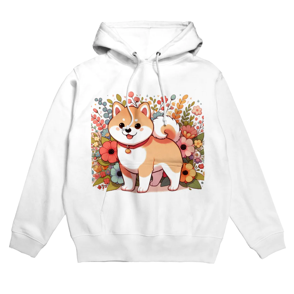 uyuyoshieの可愛い柴犬 Hoodie