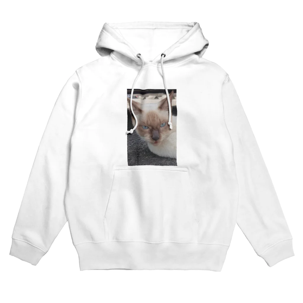 Makoto_Kawano Designの悪そうなのにカワイイ猫ちゃん Hoodie