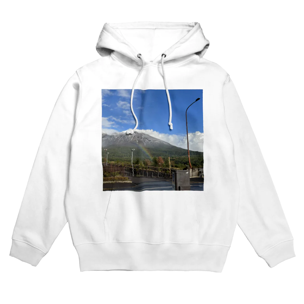 machicoの旅の風景（虹） Hoodie