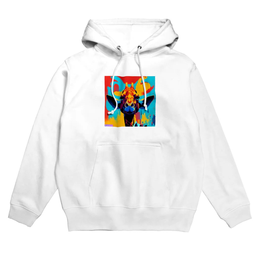 tomo0404の怒れるキリン Hoodie