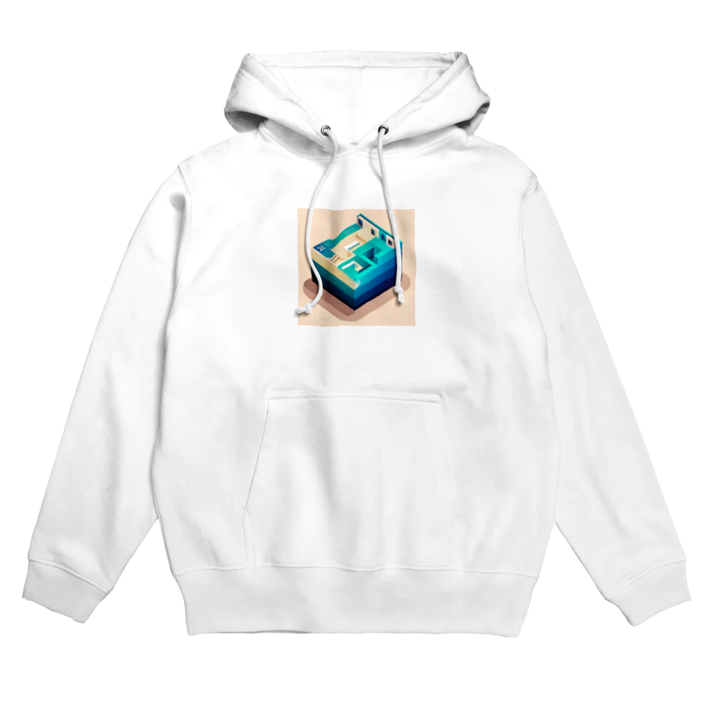 @酢飯ハワー🍎🐰の3D迷路 Hoodie