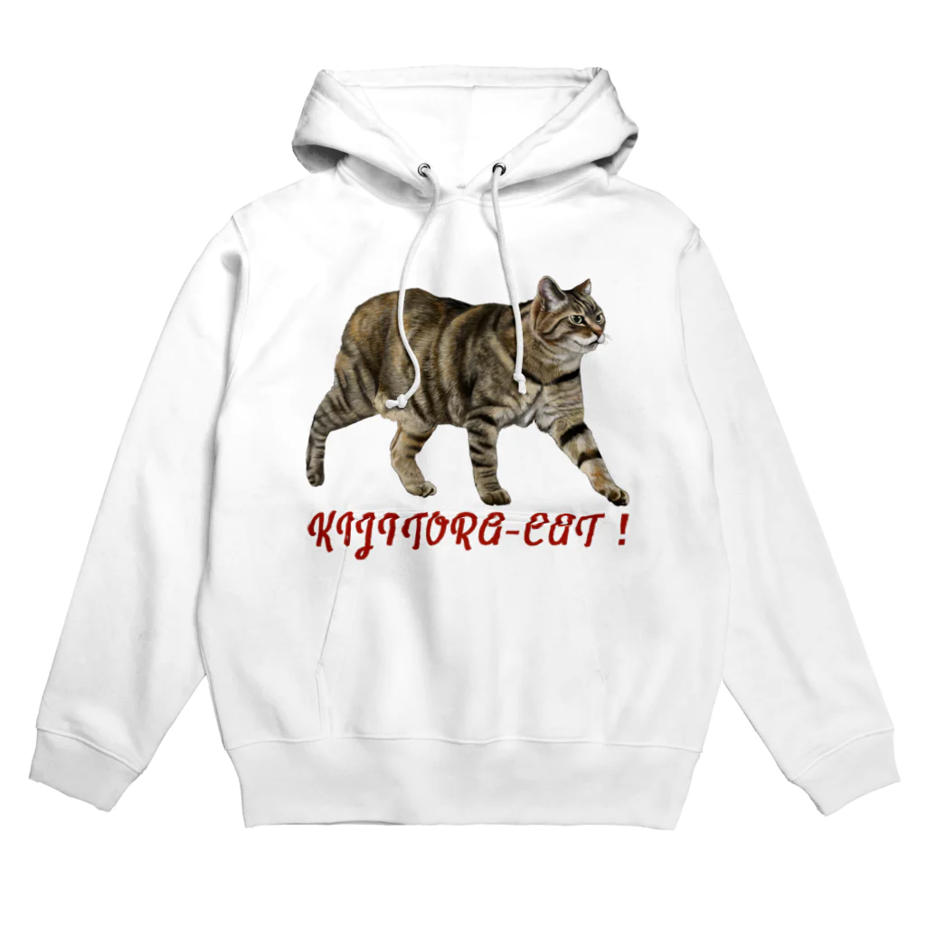 もっち（mocchi）のお散歩キジトラ猫ちゃん！ Hoodie