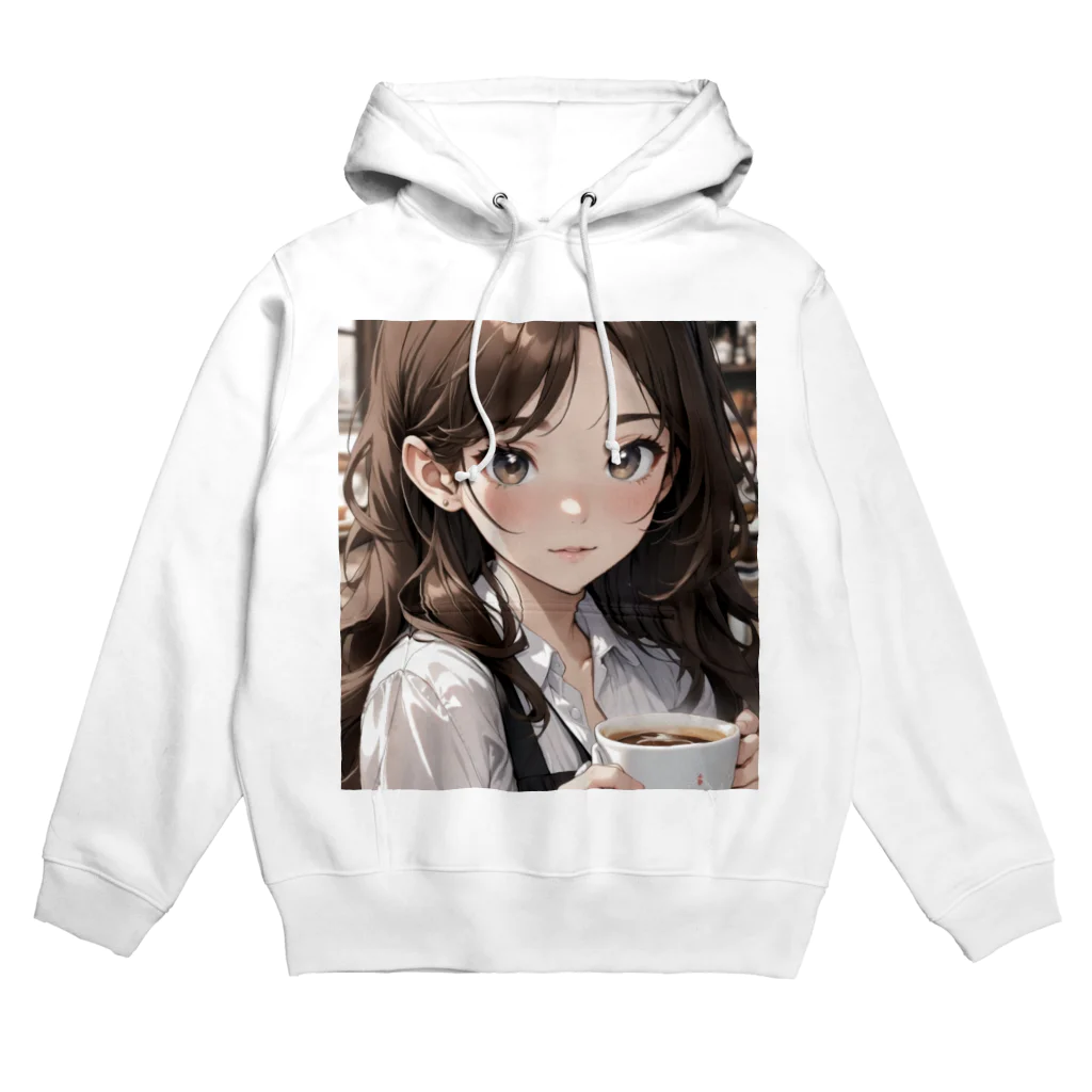 sgt-chikaraのバリスタ見習いの女の子 Hoodie