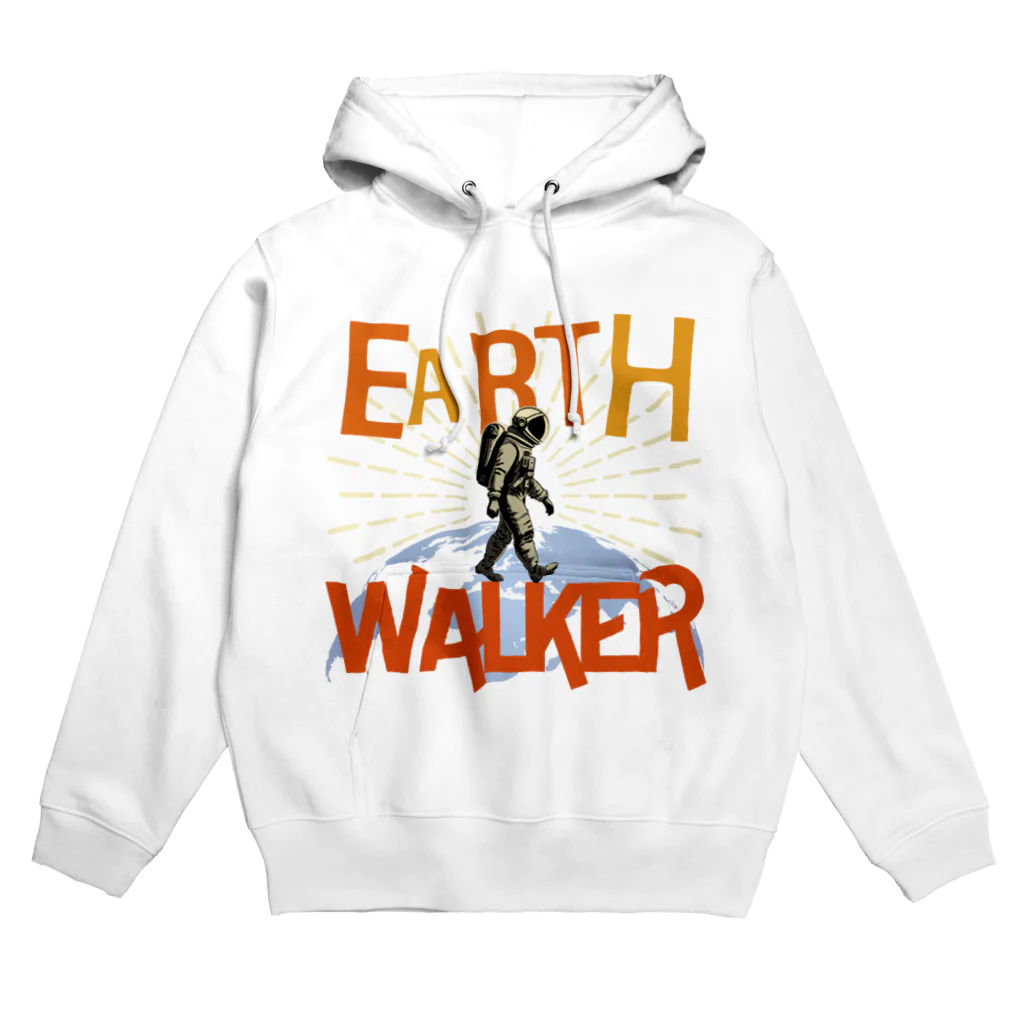 FOOF DESIGN のEARTH WALKER （地球歩行士）【英語バージョン】 Hoodie