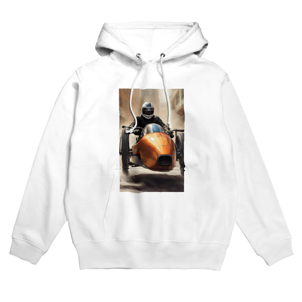 HELLOのサイドカー自走 Hoodie