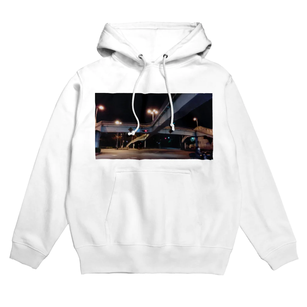 you00319の複雑な歩道橋 Hoodie