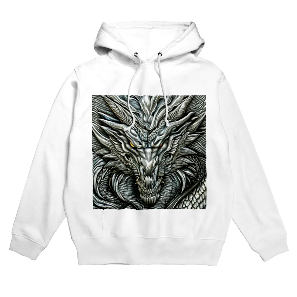 ５６アイテムズの銀龍 Hoodie