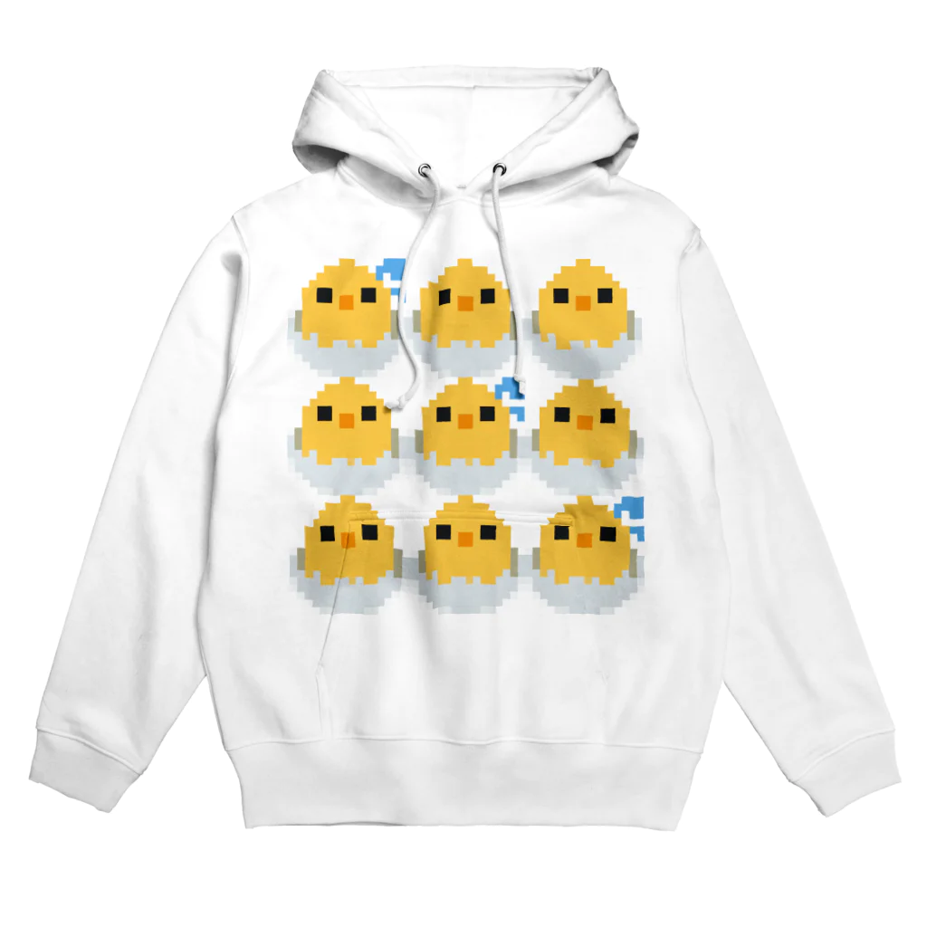 haching chickのドットひよこパックシリーズ Hoodie