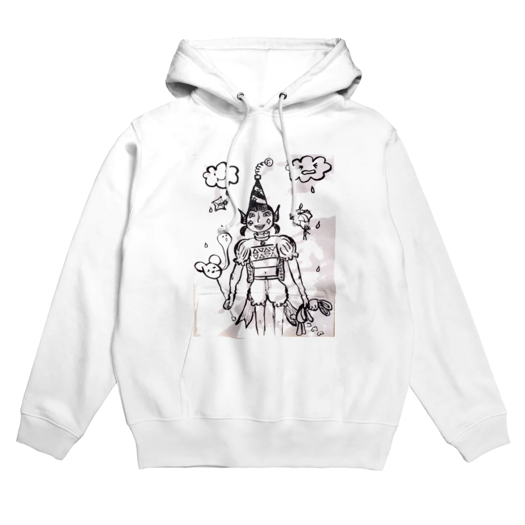 結社黒猫の遊園地のピエロ Hoodie