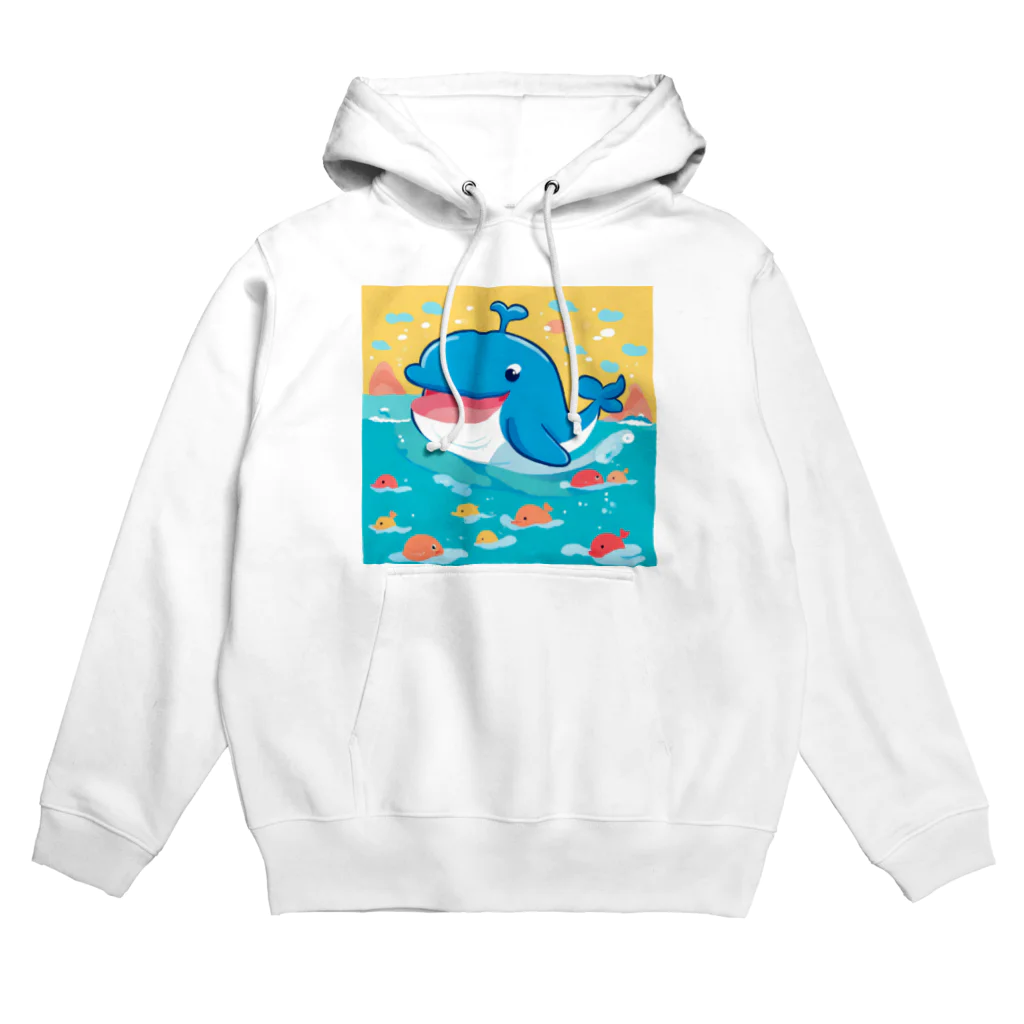 ニャン太郎ショップの楽しい海の中 Hoodie