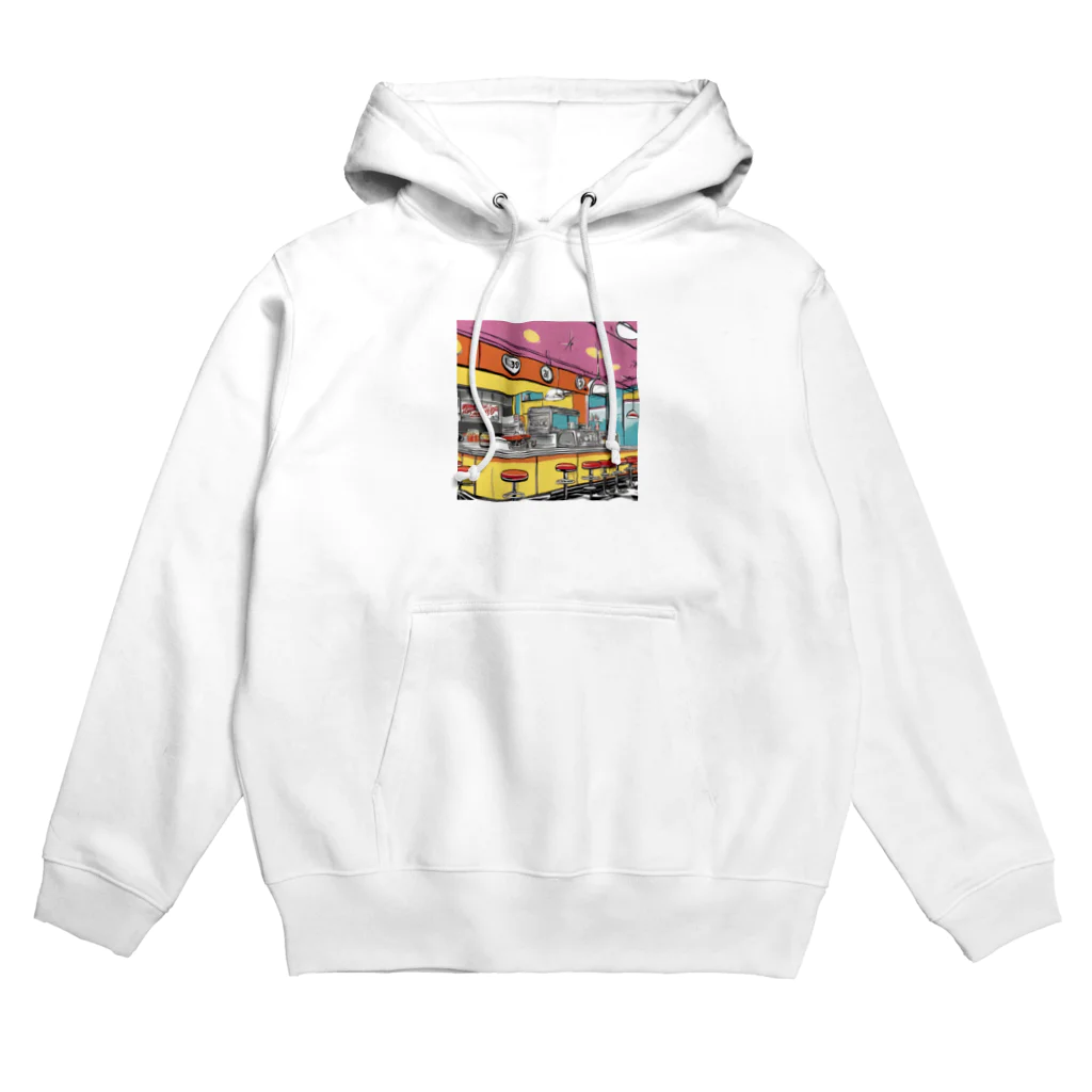 genzie0832の50'sのダイナー Hoodie