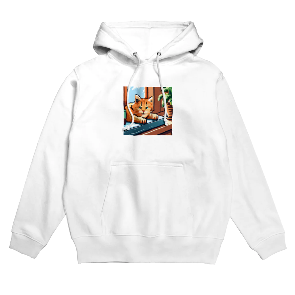 koba777のドット絵スナドリネコ Hoodie