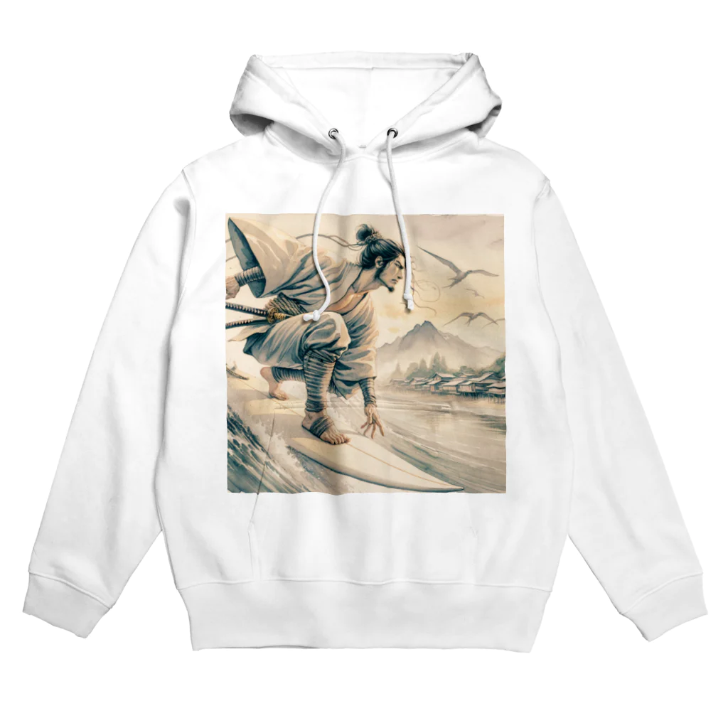 wassyoi9の波乗侍 Hoodie