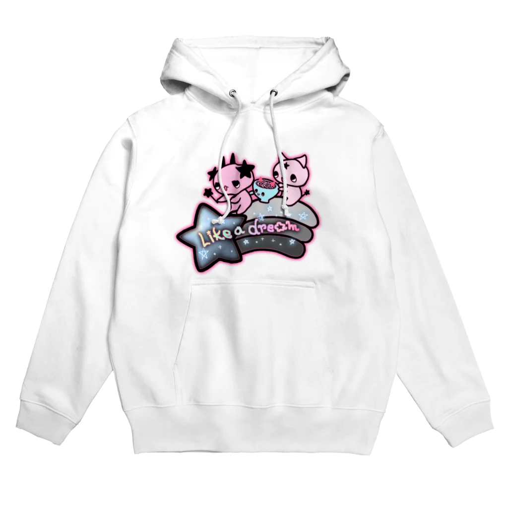 love.death.heaven.flowの夢みたい！ Hoodie