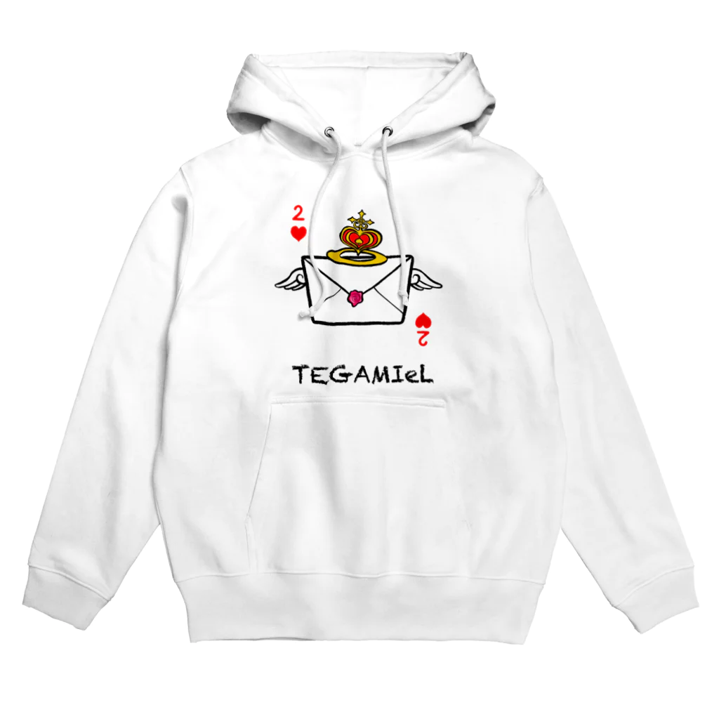 PRAYER'S CROWNの手紙エル~TEGAMIel~（スマホ機能トランプ♡2）　PRAYER'S CROWN PLAYING CARDS Hoodie