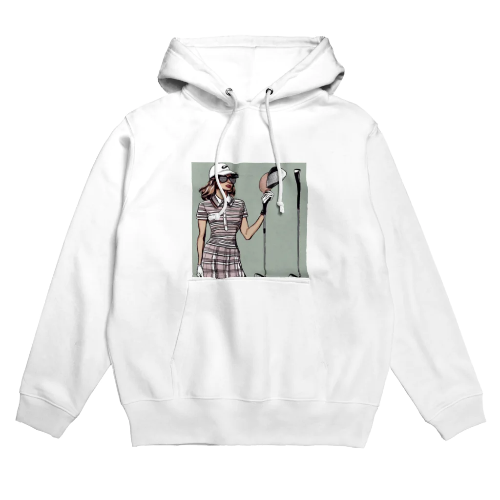 BIRDIE_GIRLのおしゃれゴルフ Hoodie