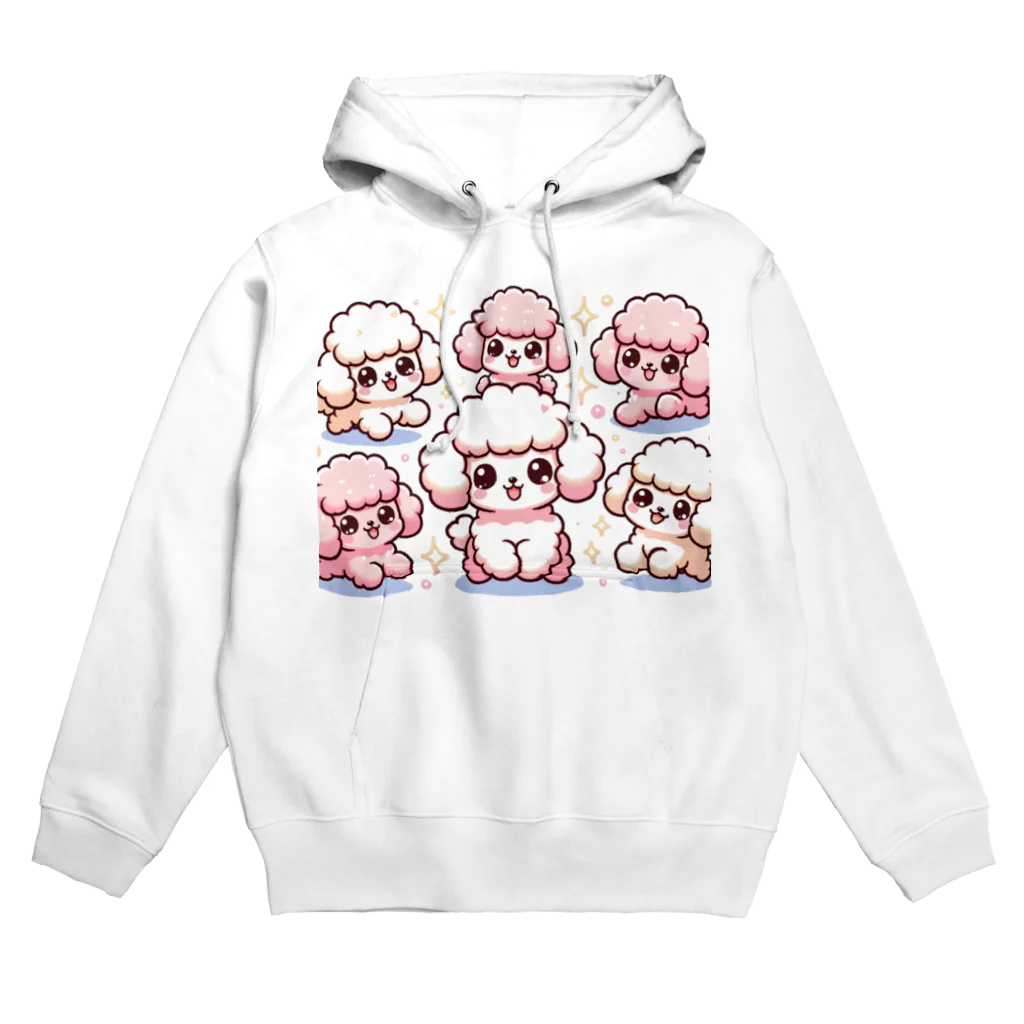 TakashiSのPoodle Puff Parade Hoodie