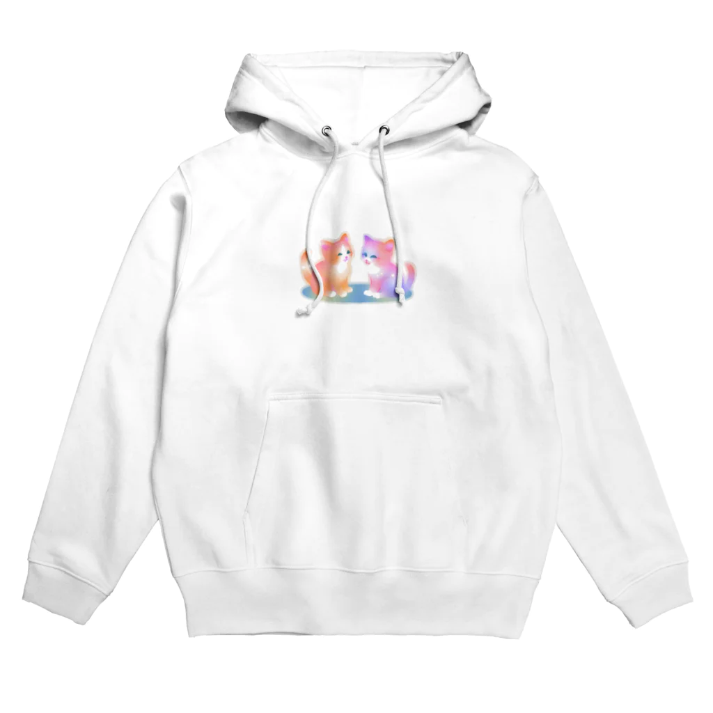 みずきちの思い付きのカラフル子猫ちゃん Hoodie