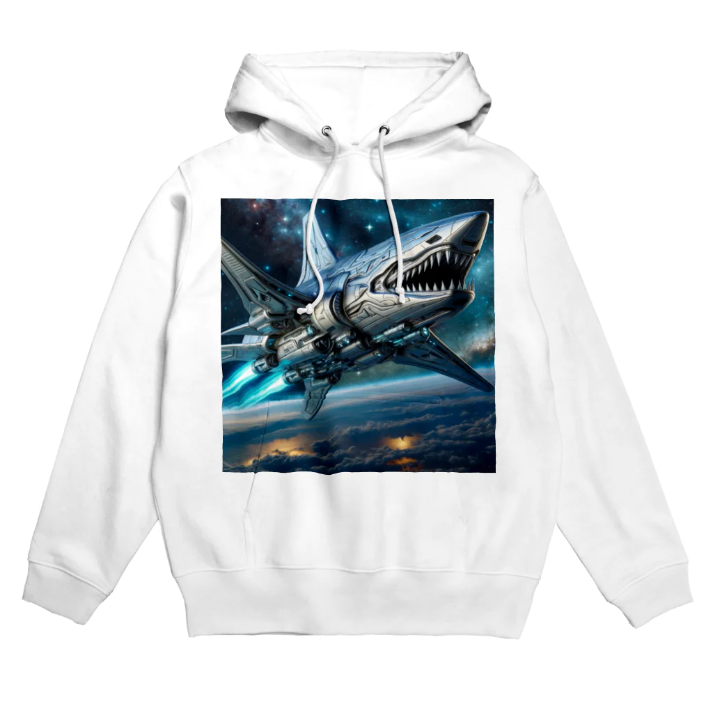 RISE　CEED【オリジナルブランドSHOP】のサメの宇宙船 Hoodie