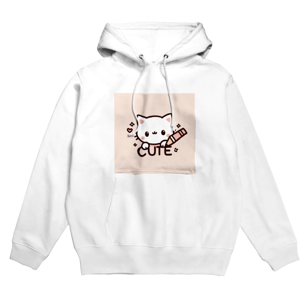 mini_asuのCut 猫 Hoodie