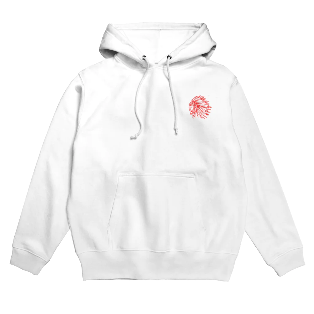 ussishopのインディアンシンプルアイテム Hoodie