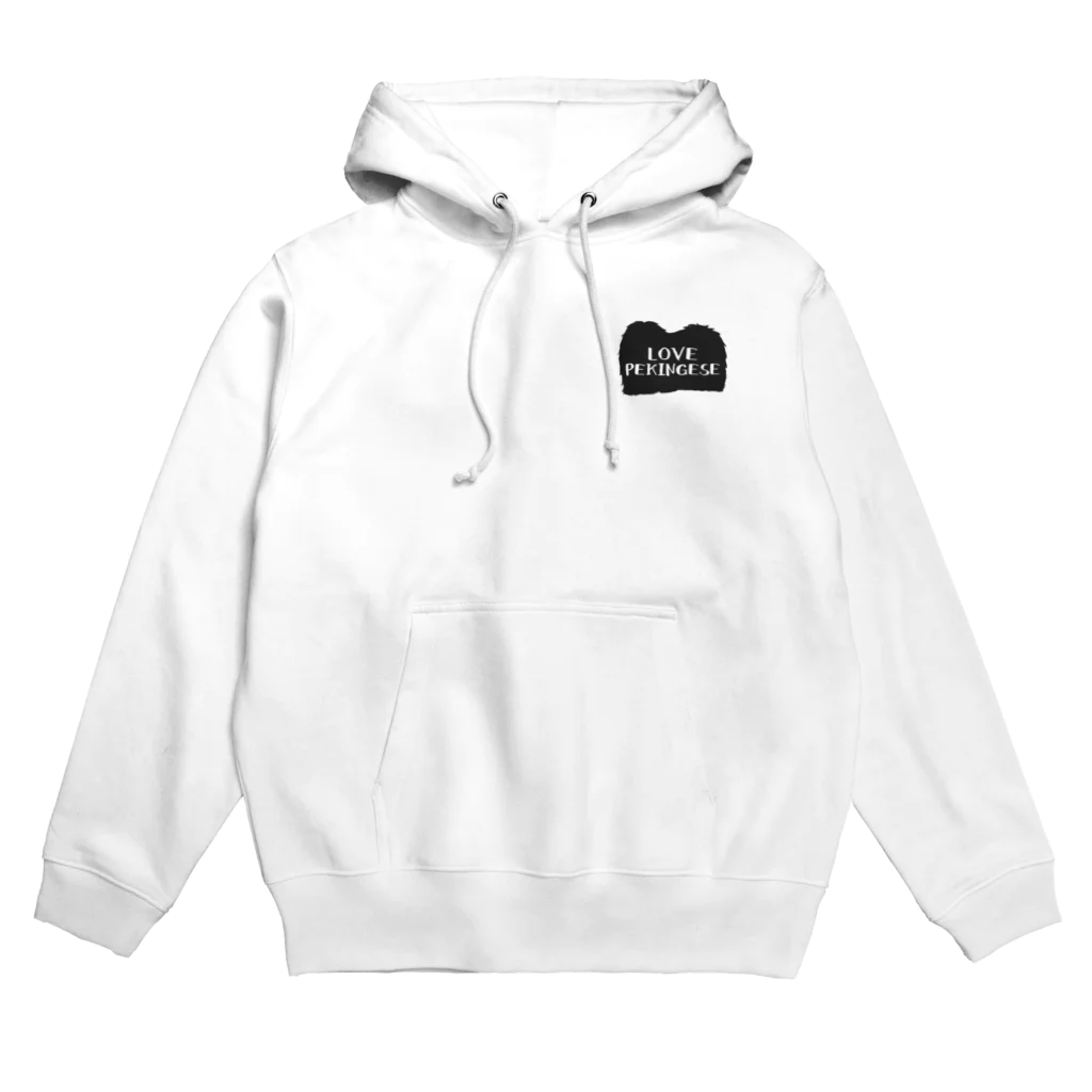 T’s FunのLove Pekingese Hoodie