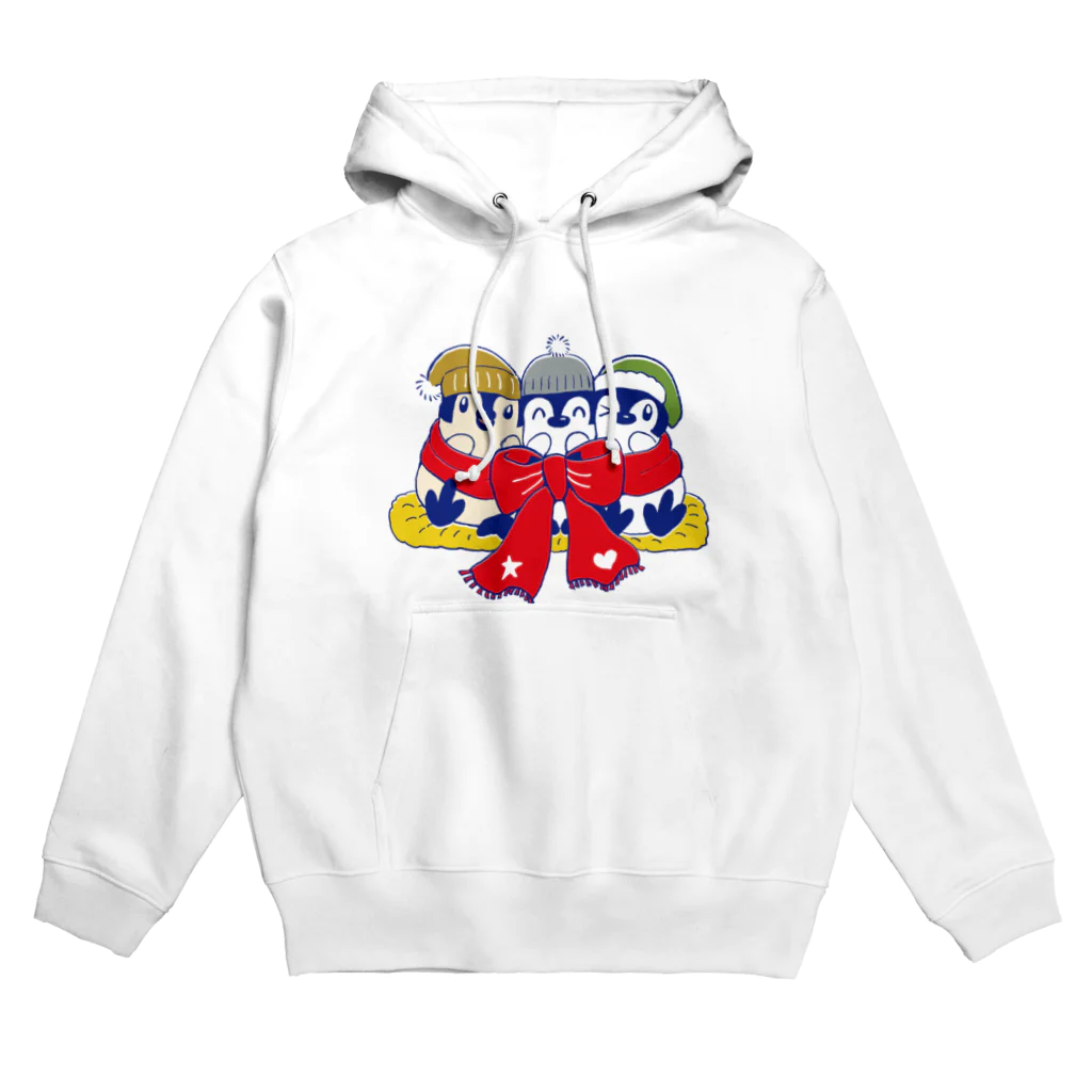 るりんごむのりぼんぺんぎん Hoodie