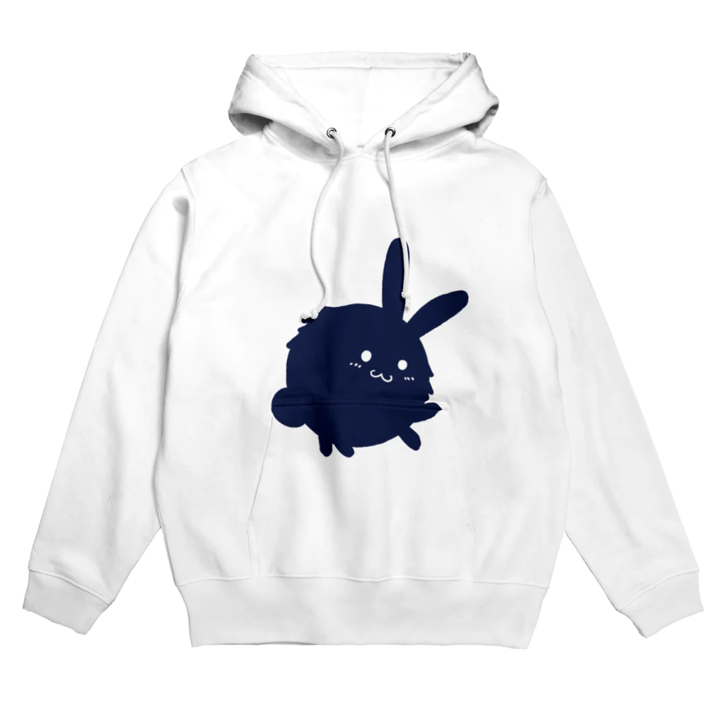 雨色雑貨店の毛玉うさぎさん Hoodie