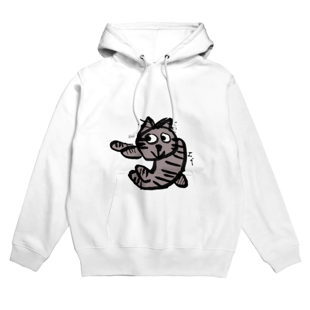 森の小屋のかぎしっぽの丸まるチャチャ Hoodie