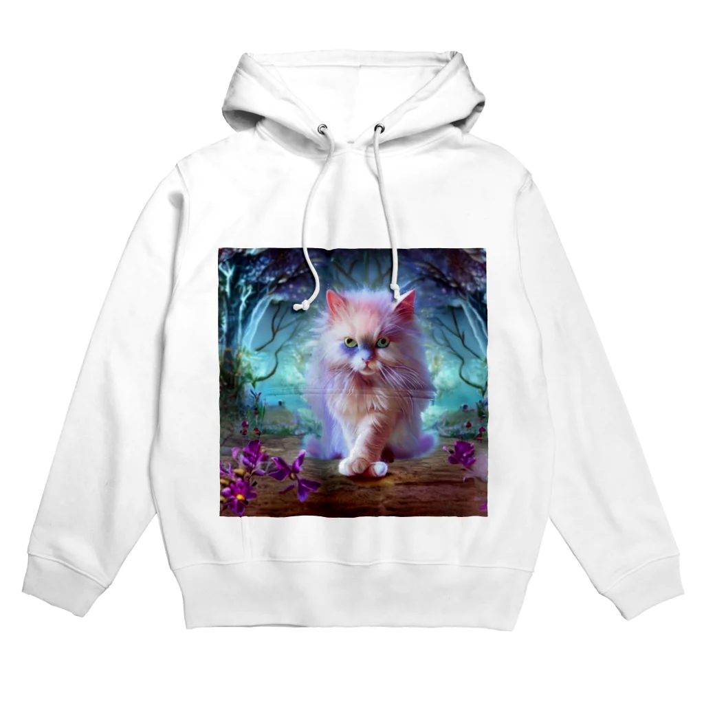 Ｍ.Ｋのファンタジーキャット Hoodie