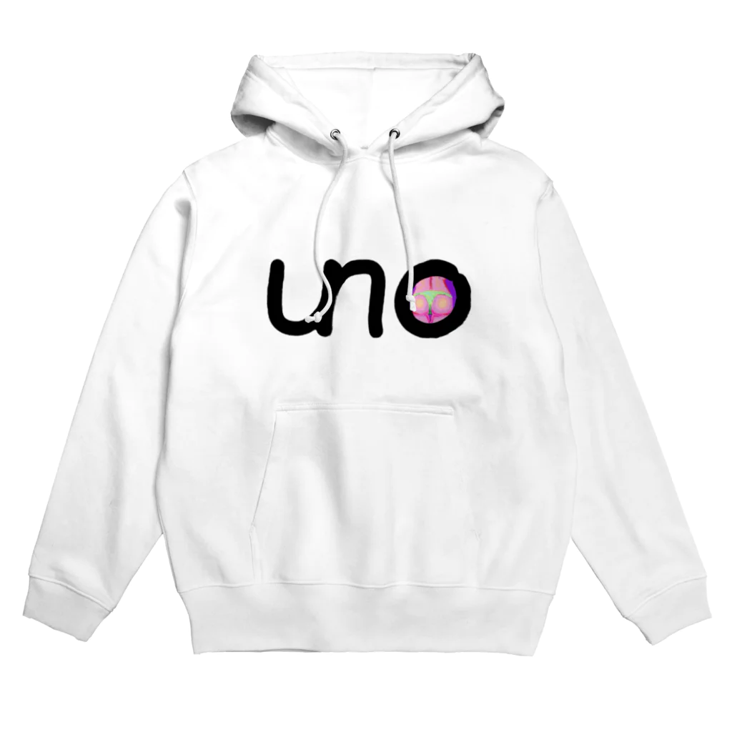 unoのUNOロゴ×ドットビキニヒップ Hoodie