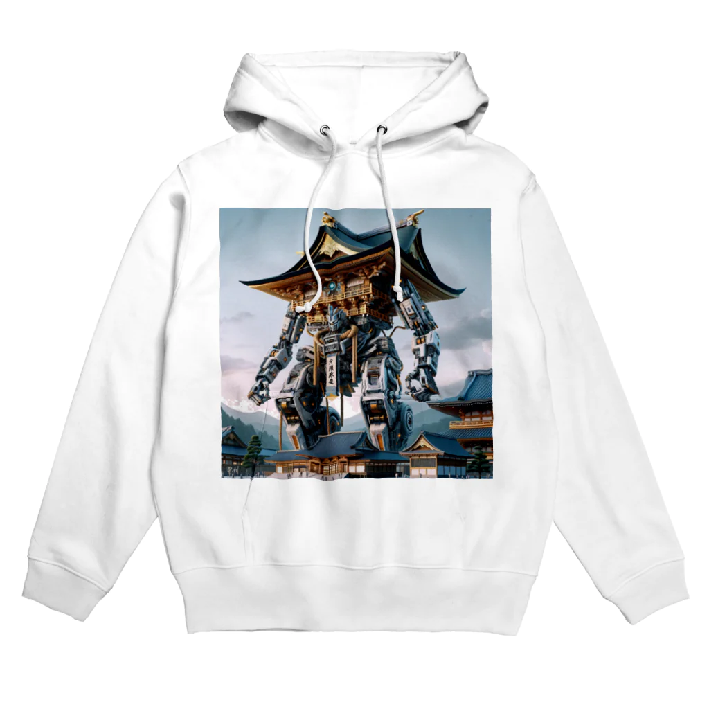 こまイヌ屋たちの出雲大社ロボ Hoodie