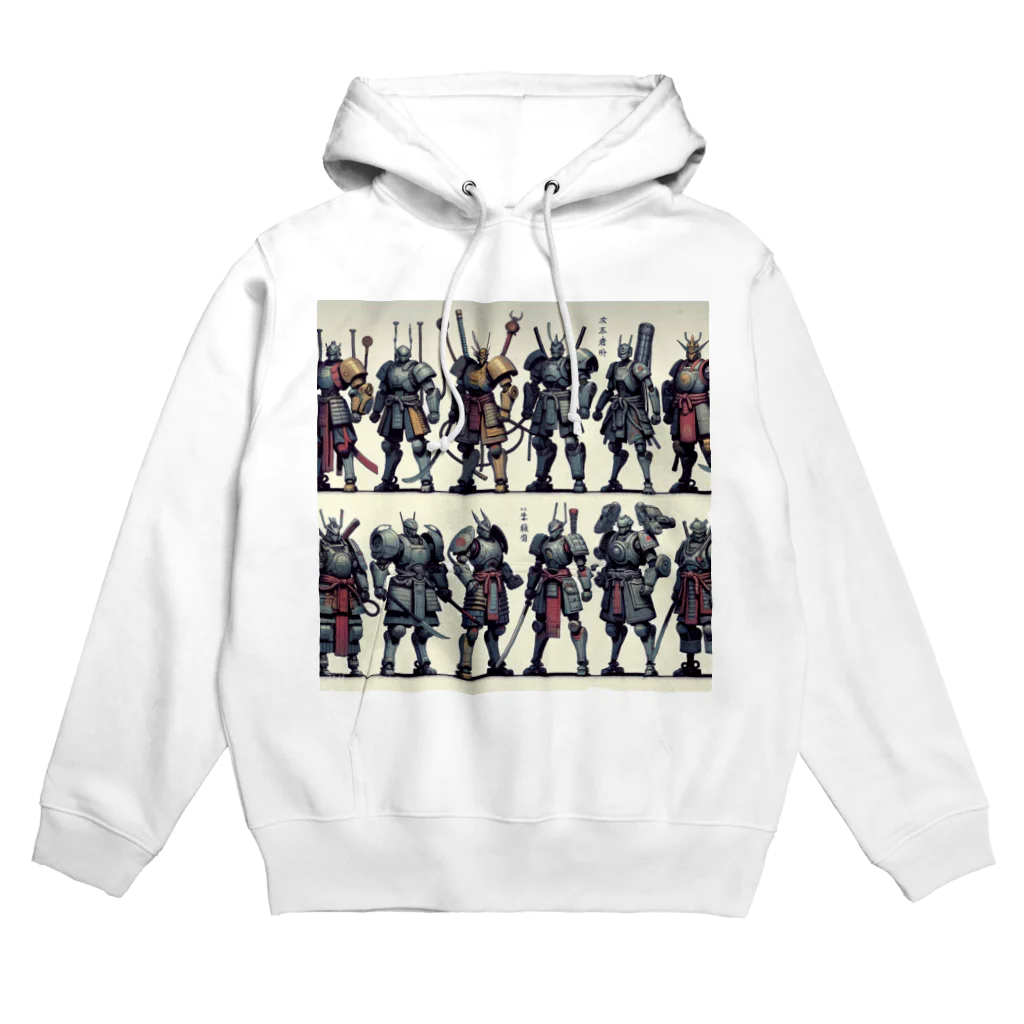 こまイヌ屋たちの十二神将ロボ２ Hoodie