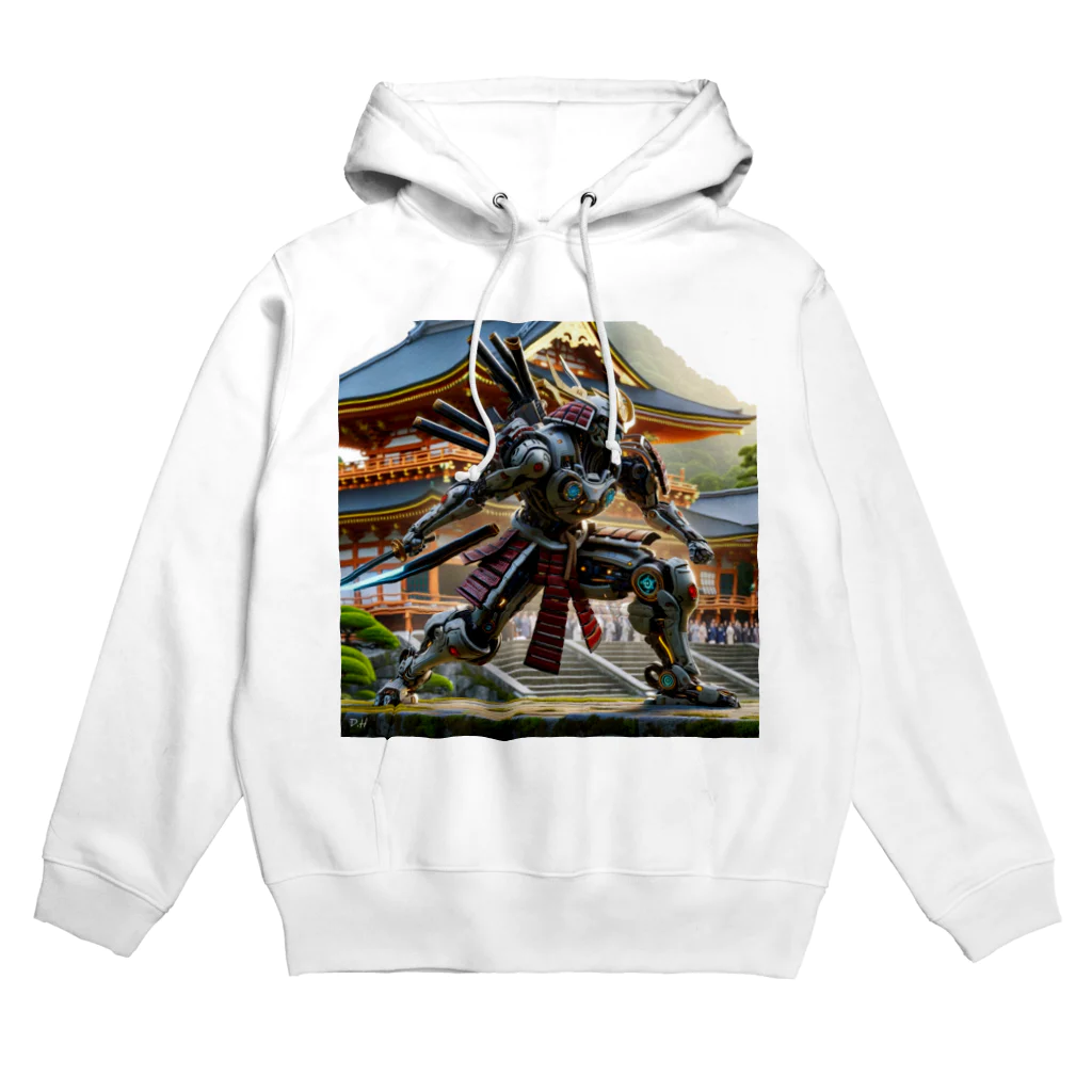 こまイヌ屋たちの十二神将バサラロボ Hoodie