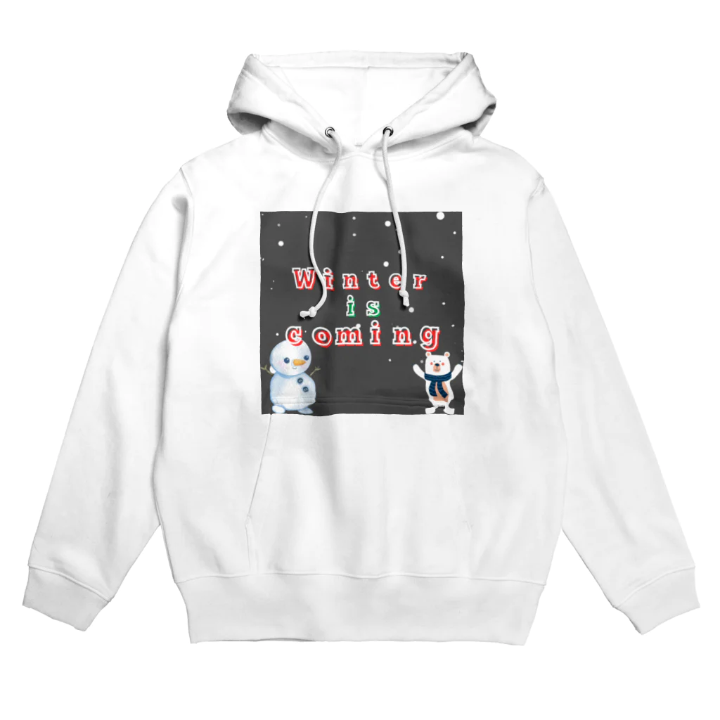 ようこそ　taitaitaro shop への冬限定！かわいい冬がきたぞグッズ登場‼️ Hoodie