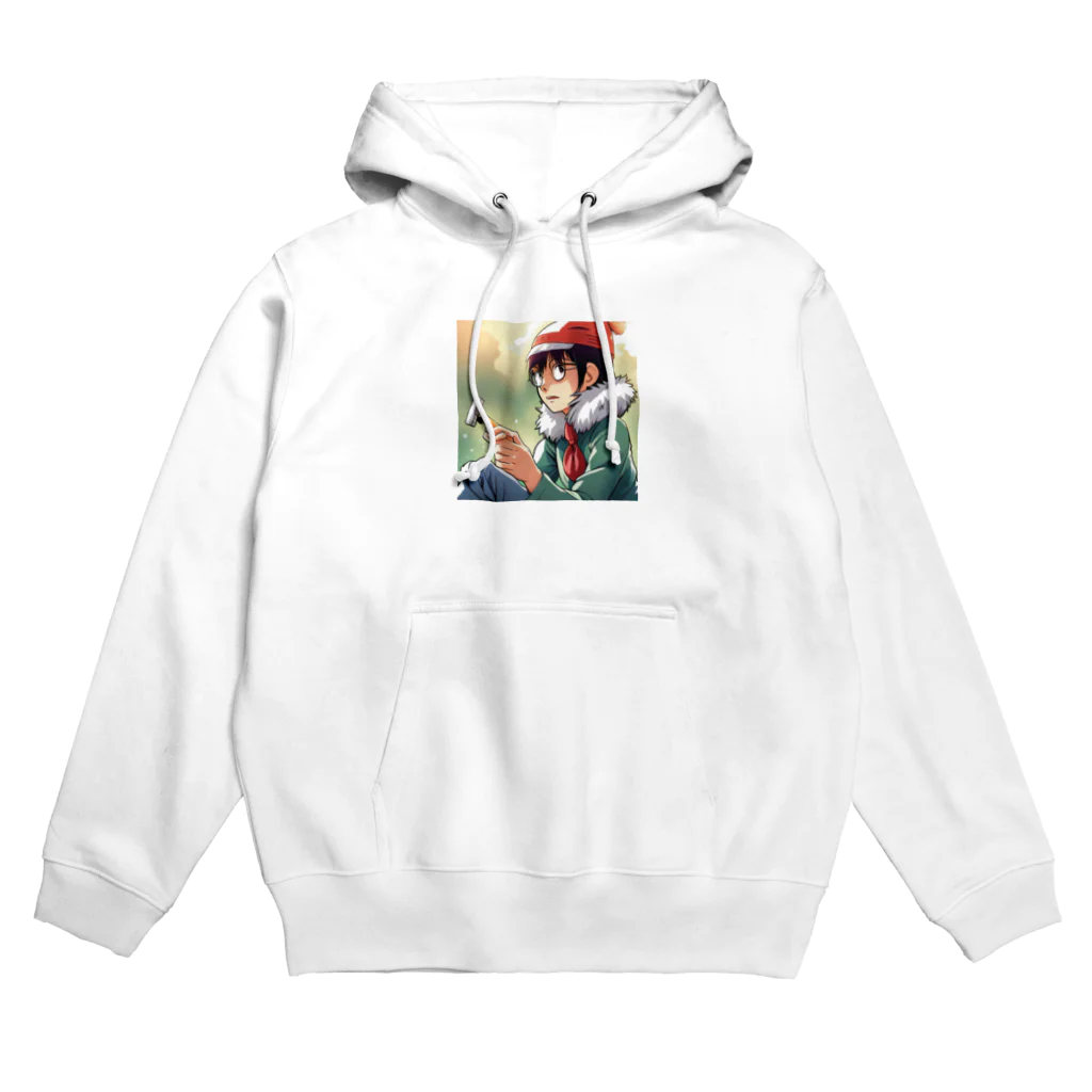 AI美女王国のドット絵のゆうこちゃん Hoodie