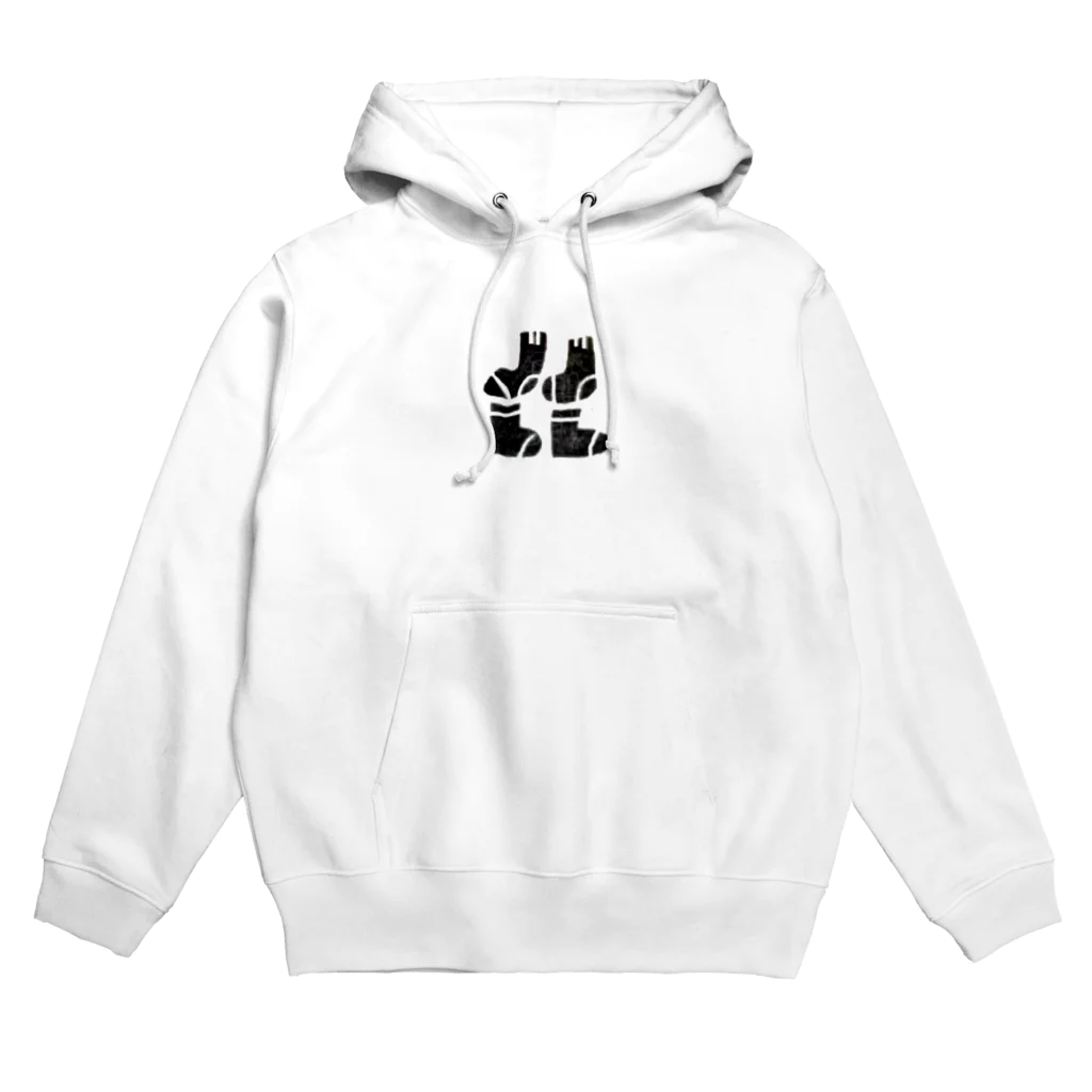 ツメサキの世界のくつした Hoodie