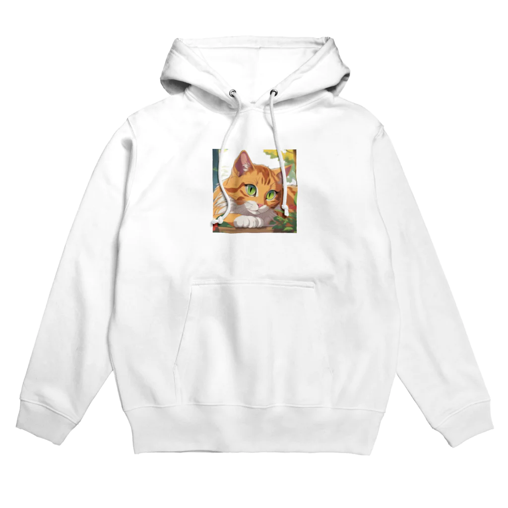 大竹栄喜の寝そべる猫 Hoodie