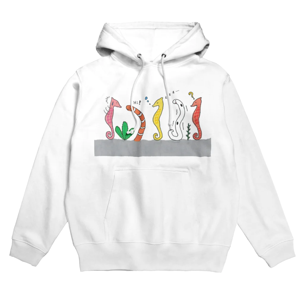 森図鑑の[森図鑑] 仲間に入れて（背景なし） Hoodie