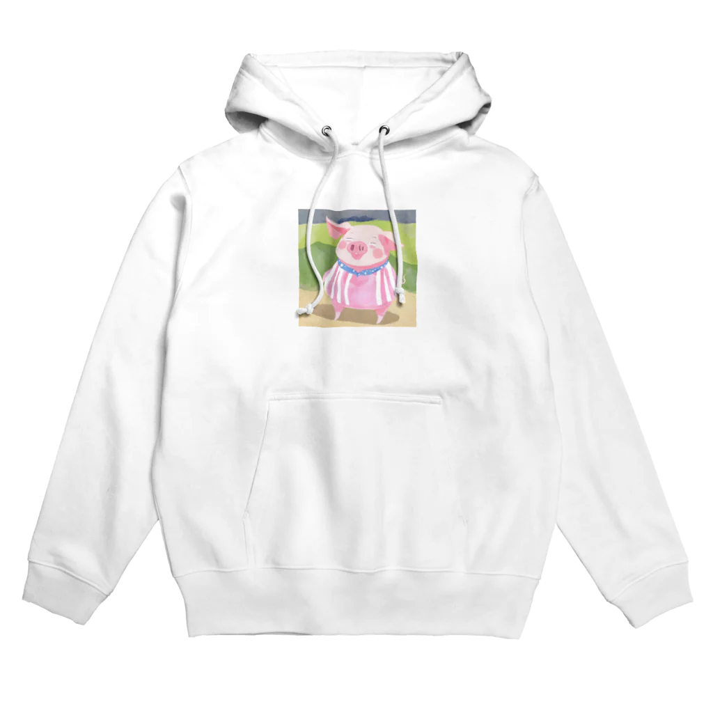 Yumexの豚のブーちゃん Hoodie