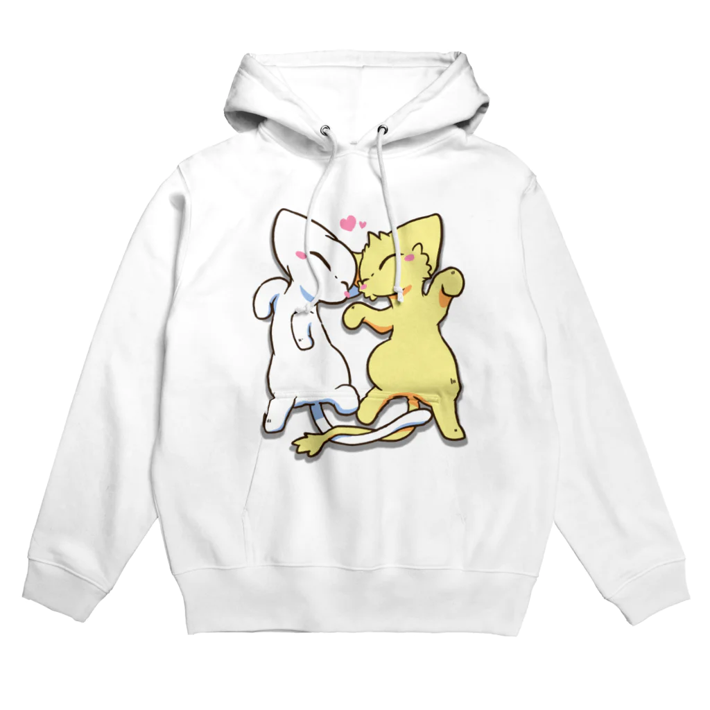 カッキー創作チャンネルのなかよし♡【ニャン&ニャン】 Hoodie