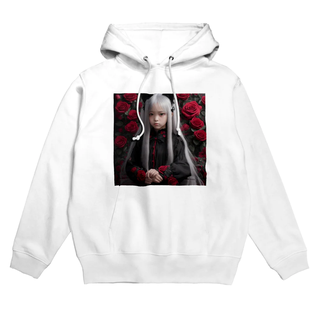 ZZRR12の「猛炎に舞う紅の猫耳守護者」 Hoodie