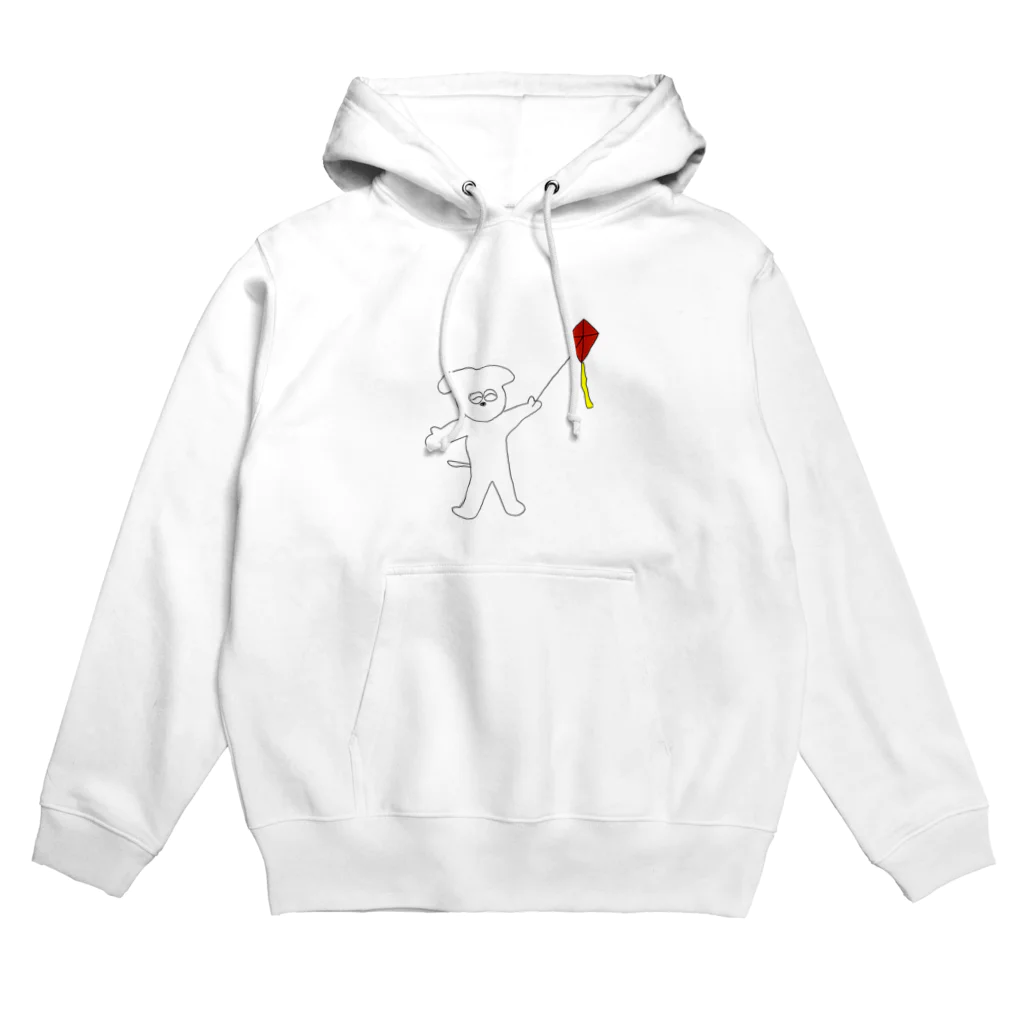 さときちの凧揚げスマイルドッグ Hoodie