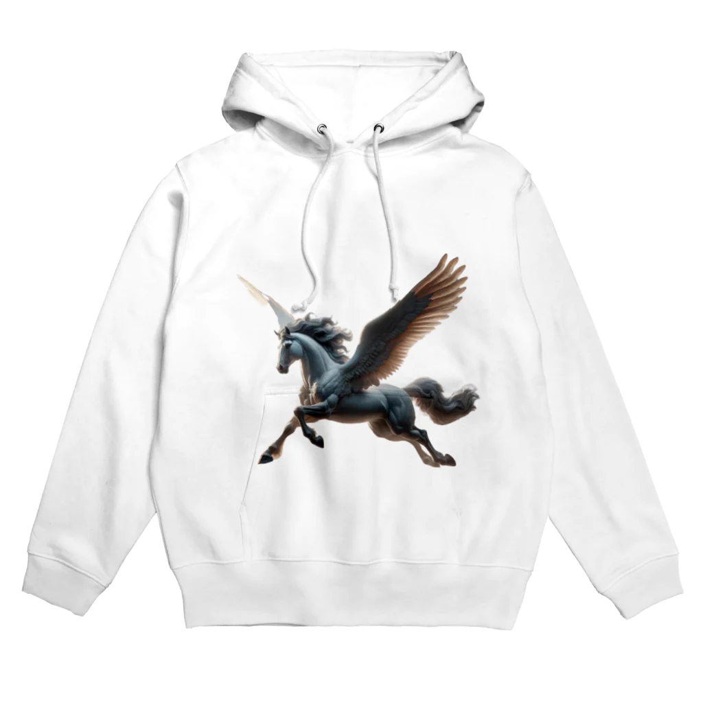 bui0000の幻獣　ペガサス Hoodie