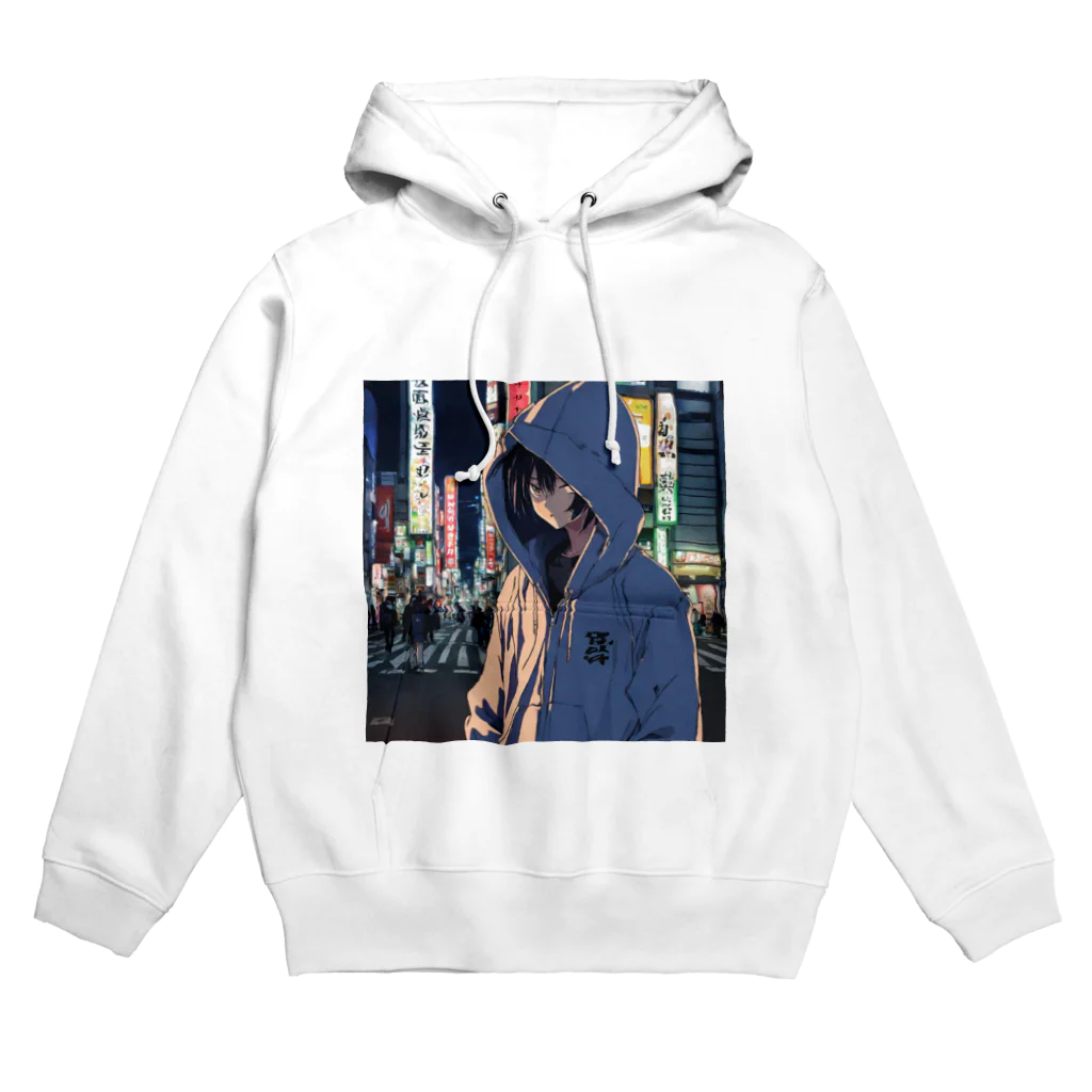 El Sol 85のパーカーフードの少女　池袋編 Hoodie