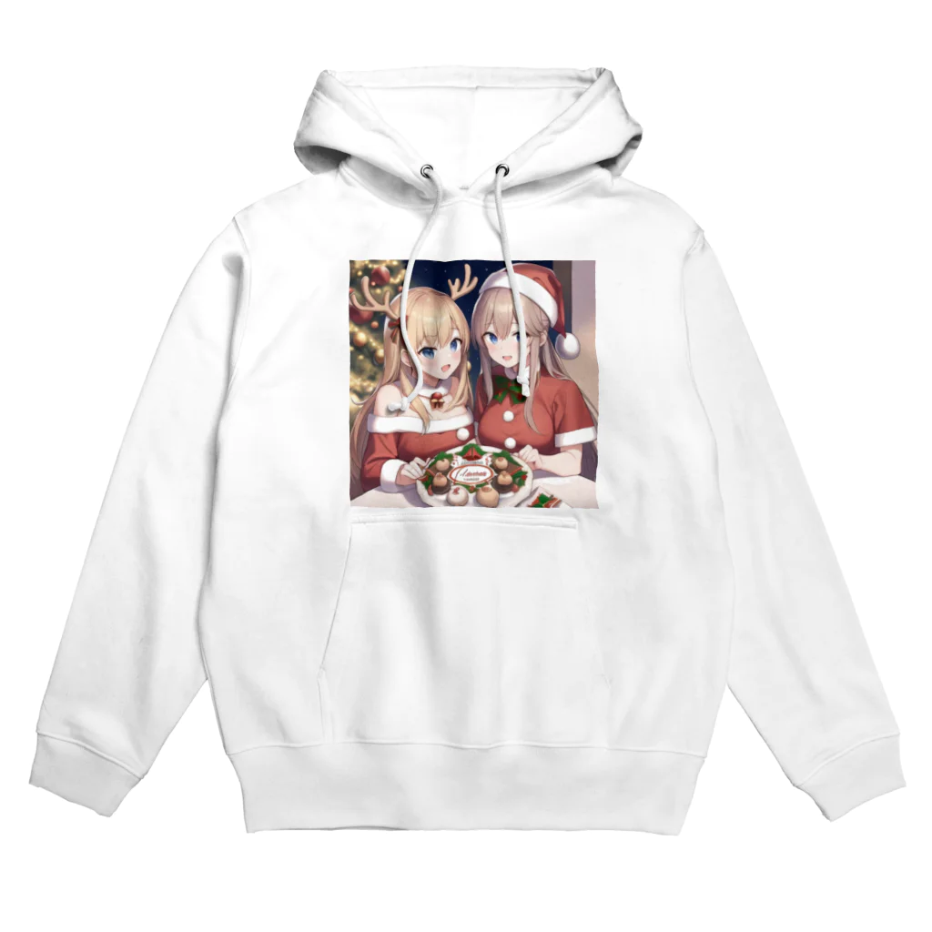 颯月のクリスマス7 Hoodie